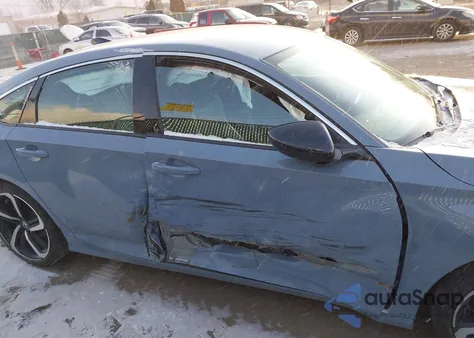 2022 Honda Accord Sport из США, поврежденный, VIN 1HGCV1F34NA035875